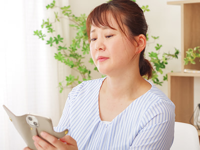 視野の異常（二重に見える・欠ける）イメージ